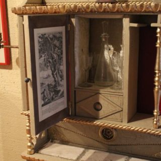 Weinschrank vintage