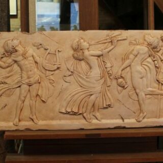 Reliefs: Relief „Orpheus, Eurydike und Hermes“