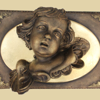 Esoterik: Skulptur „barocker Engel“