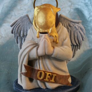 Persoenlichkeiten: Skulptur „Ofenkäse“, alias „OFI“