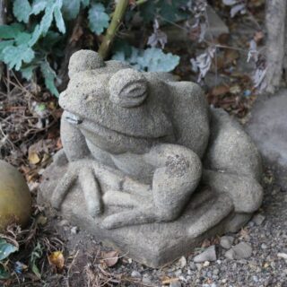 Tierskulpturen: Skulptur „Frosch“