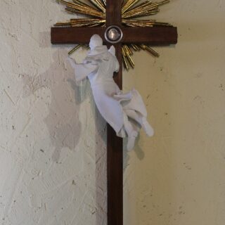 Religion: Skulptur „Joseph von Cupertino“
