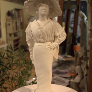 Skulptur „Wilhelmina Busch“ Persoenlichkeiten: Skulptur „Wilhelmina Busch“