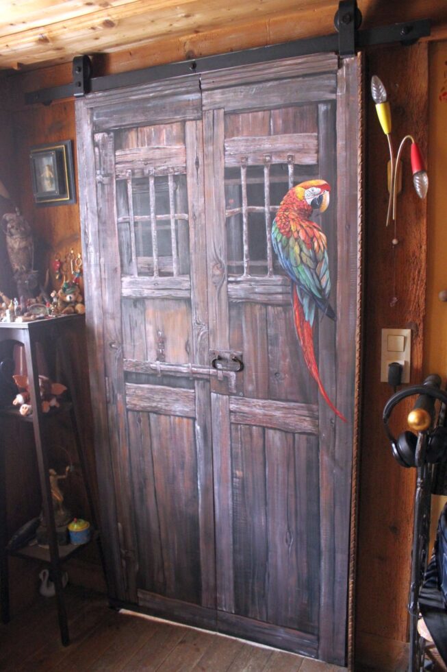 Tür illusionsmalerei 1