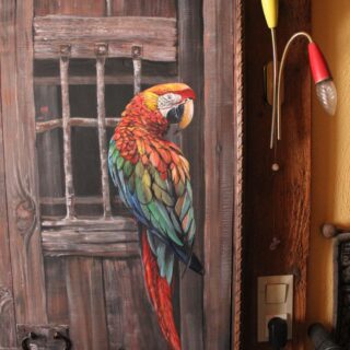 Tür illusionsmalerei 3