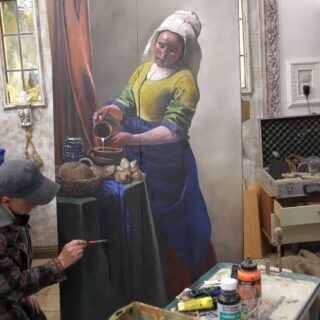 Tür illusionsmalerei 5