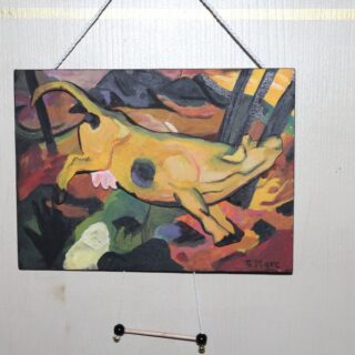Hampelmann: Bewegliche Kunstwerke „Marc“