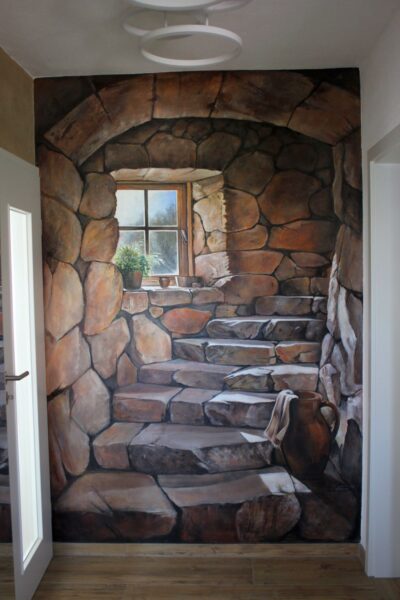 illusionsmalerei treppe 5